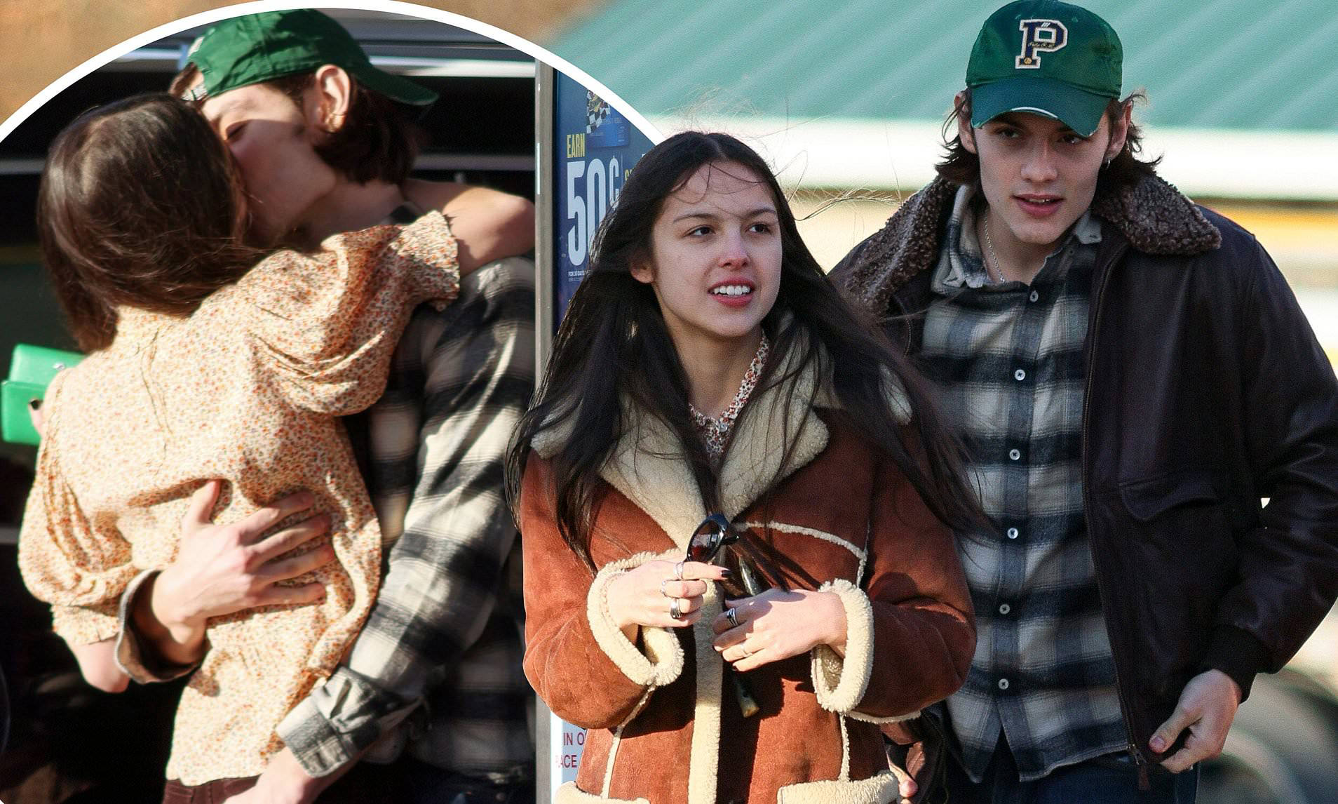 Olivia Rodrigo and Louis Partridge CONFIRM romance with steamy makeout