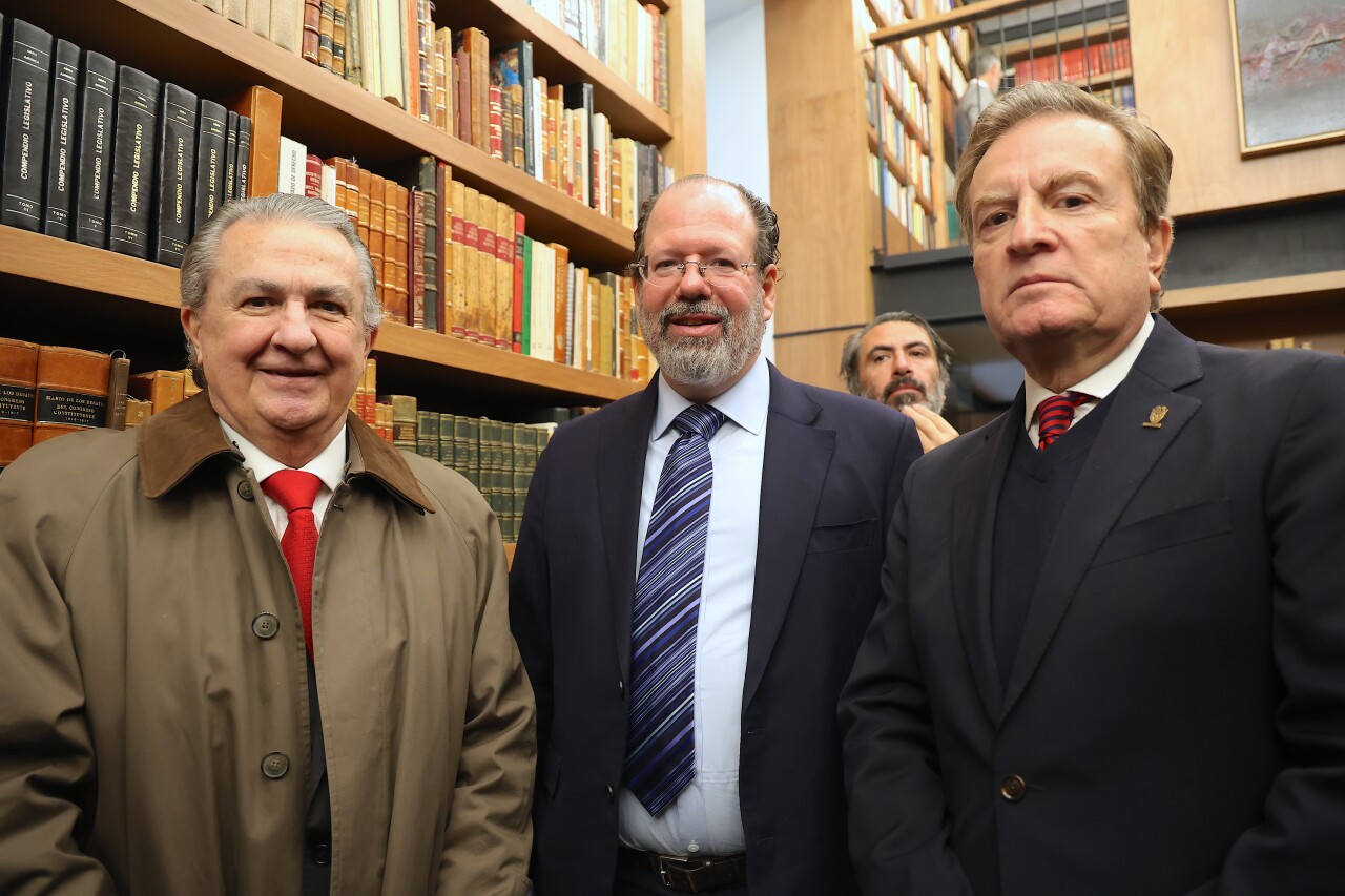 Alfonso Muñoz de Cote, Luis del Valle y Rodolfo Lara Ponte
