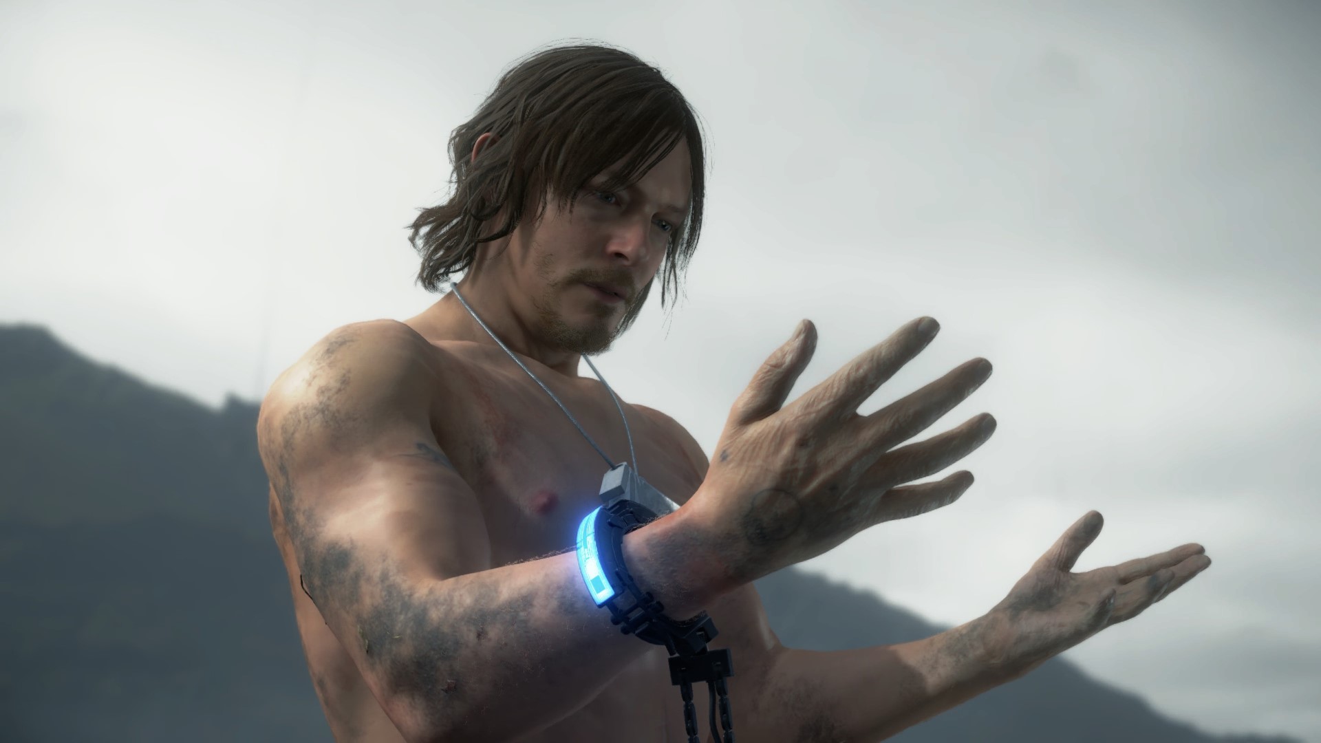 Тело сэма. Death Stranding Сэм.