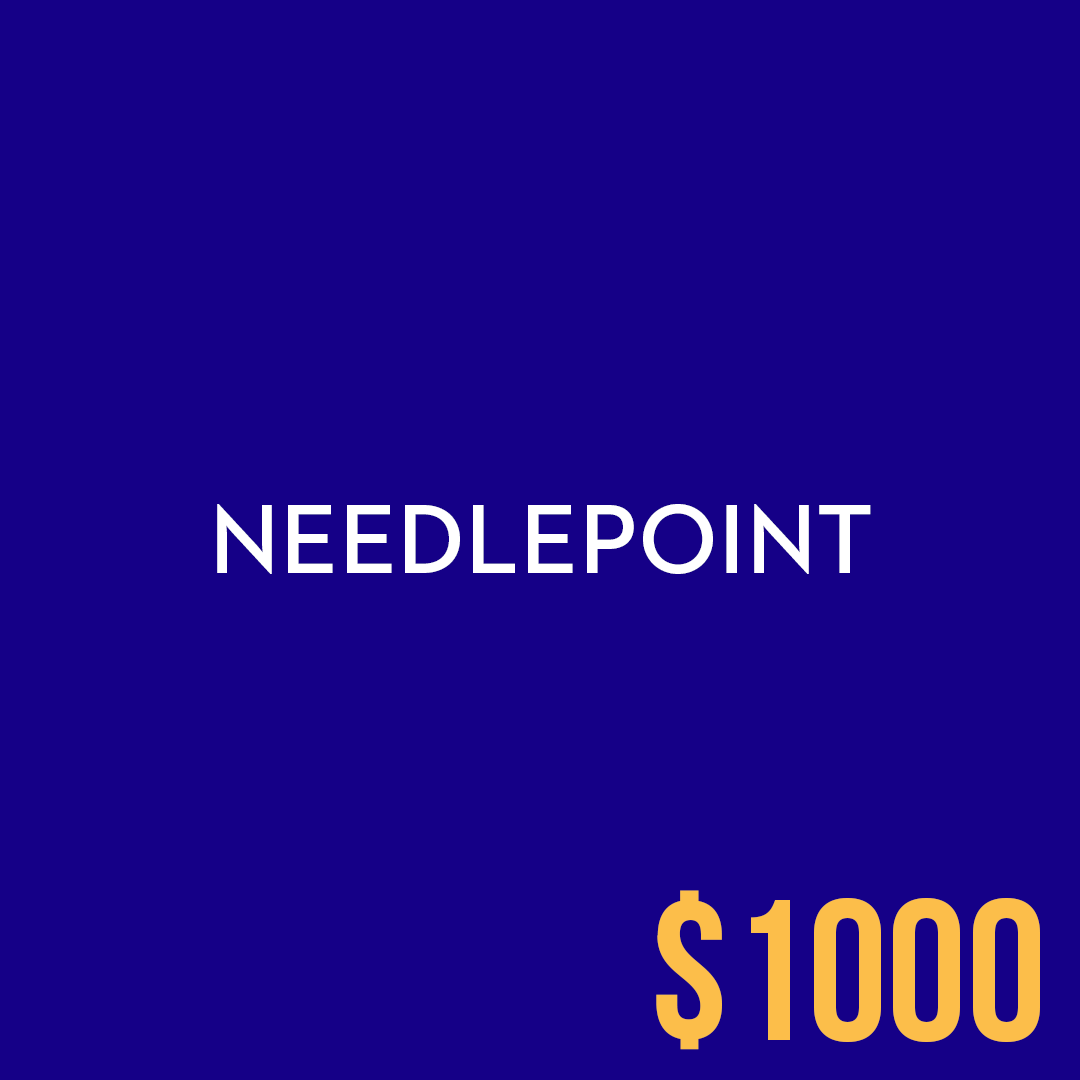 <p>Needlepoint</p>
