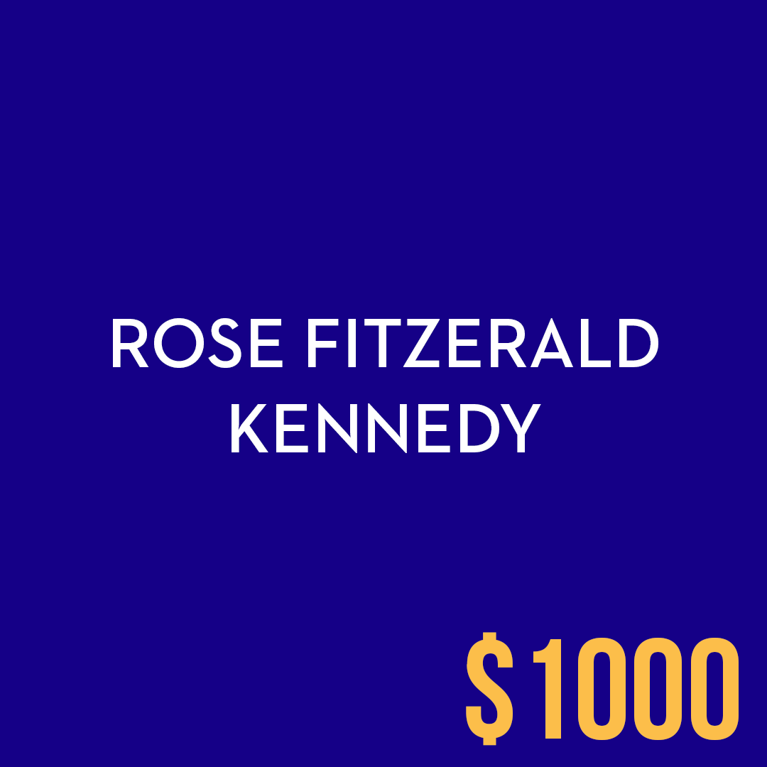 <p>Rose Fitzgerald Kennedy</p>