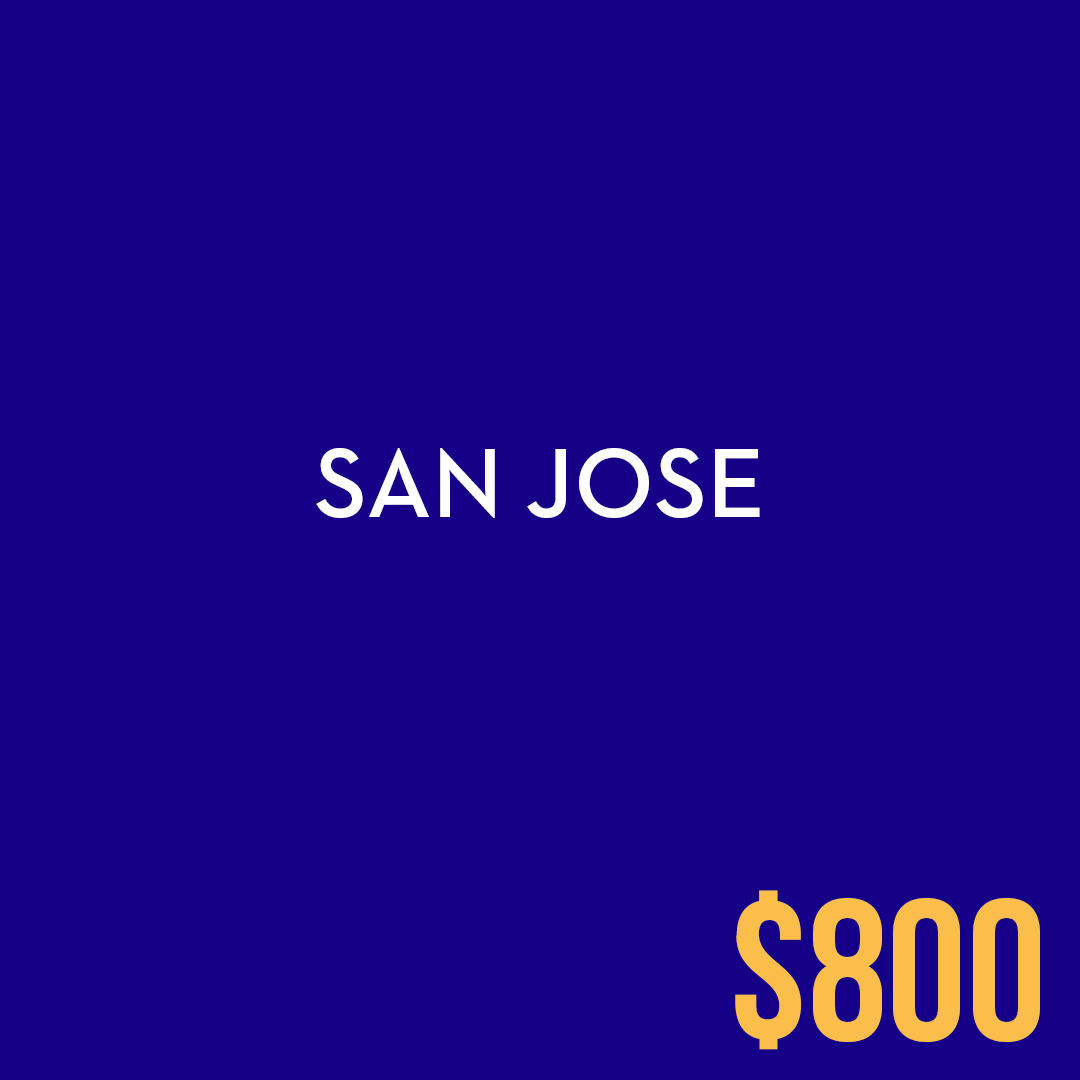 <p>San Jose</p>