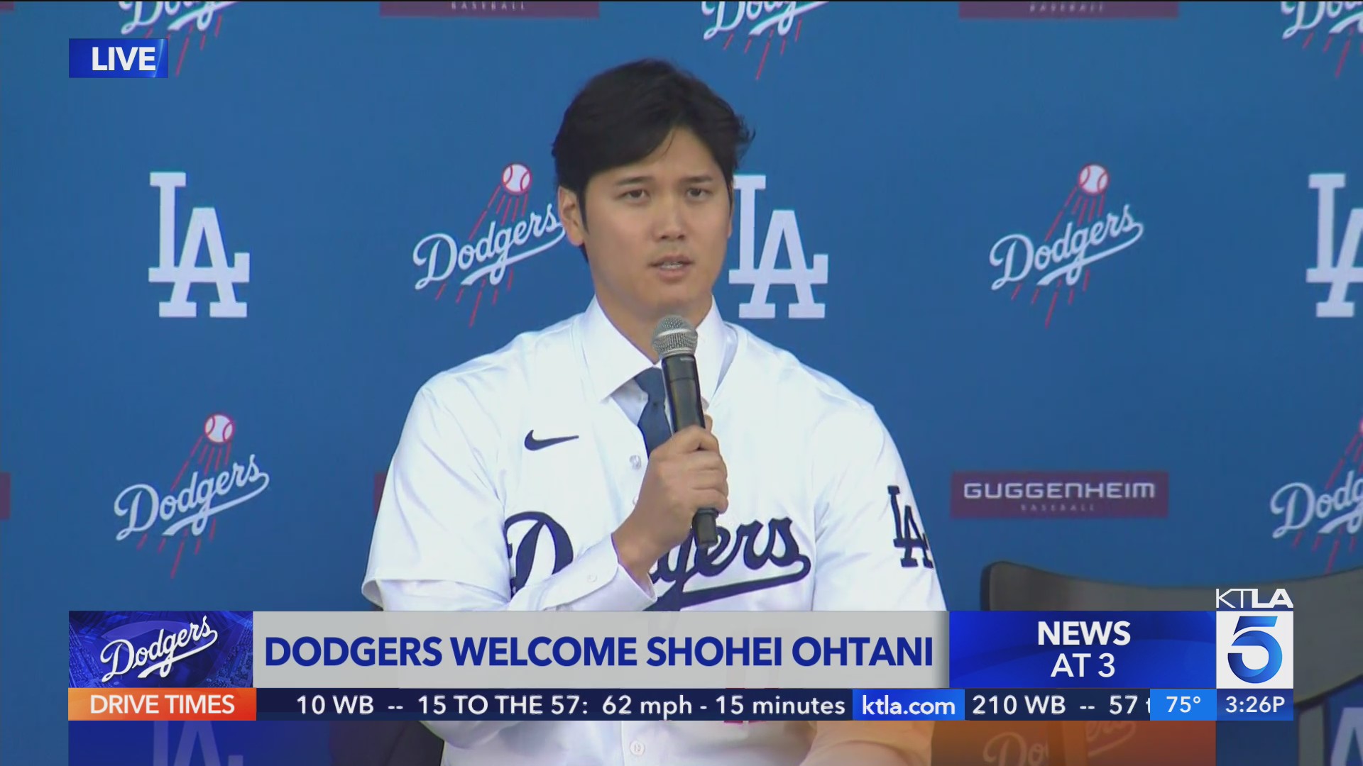 Los Angeles Dodgers Officially Introduce Shohei Ohtani