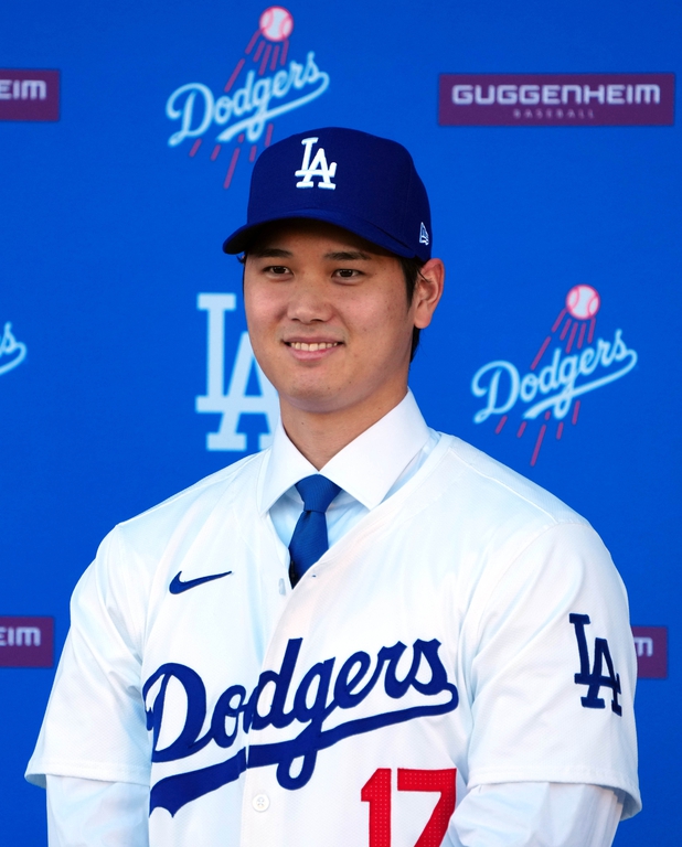 Shohei Ohtani Formally Introduced As A Dodger At Press Conference