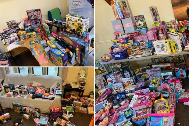 Christmas appeal receives toys for more than 700 disadvantaged children