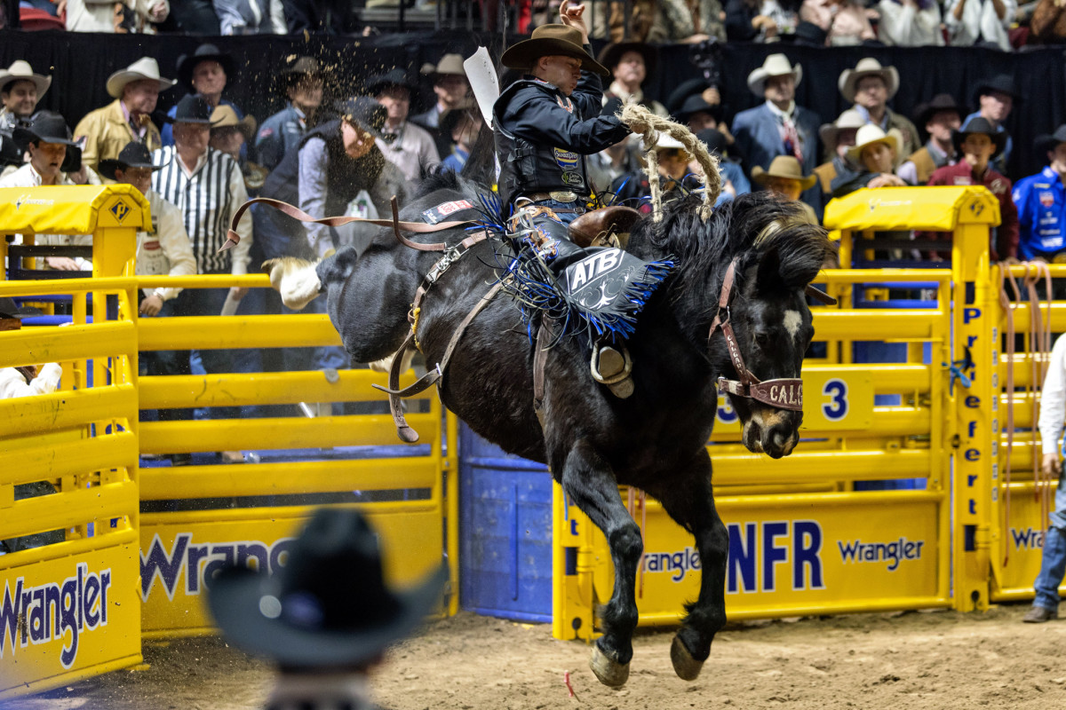 Trio of NFR Vets Share Round 8 Win in Saddle Bronc