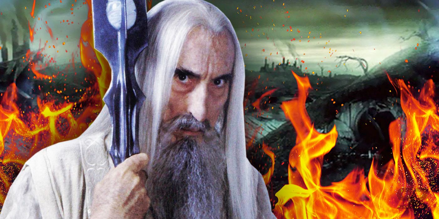 Властелин колец 10. Саруман. Саруман в короне. Saruman the stinky. Scouring of the Shire.