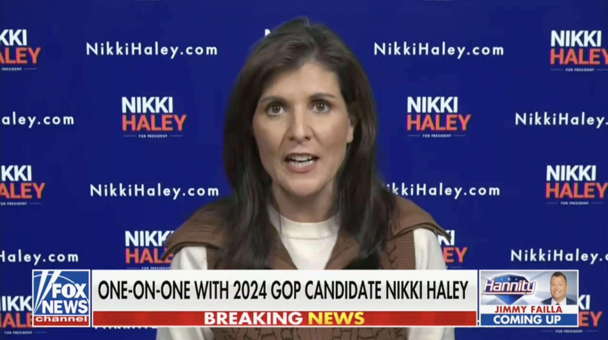 Nikki Haley Responds To Ron DeSantis’ Debate Proposition On Hannity ...