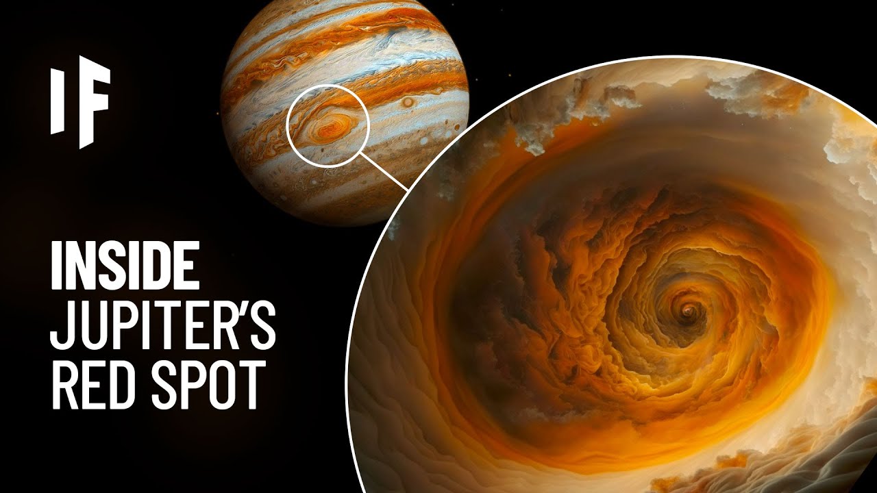 What If You Fell Into Jupiter’s Red Spot?