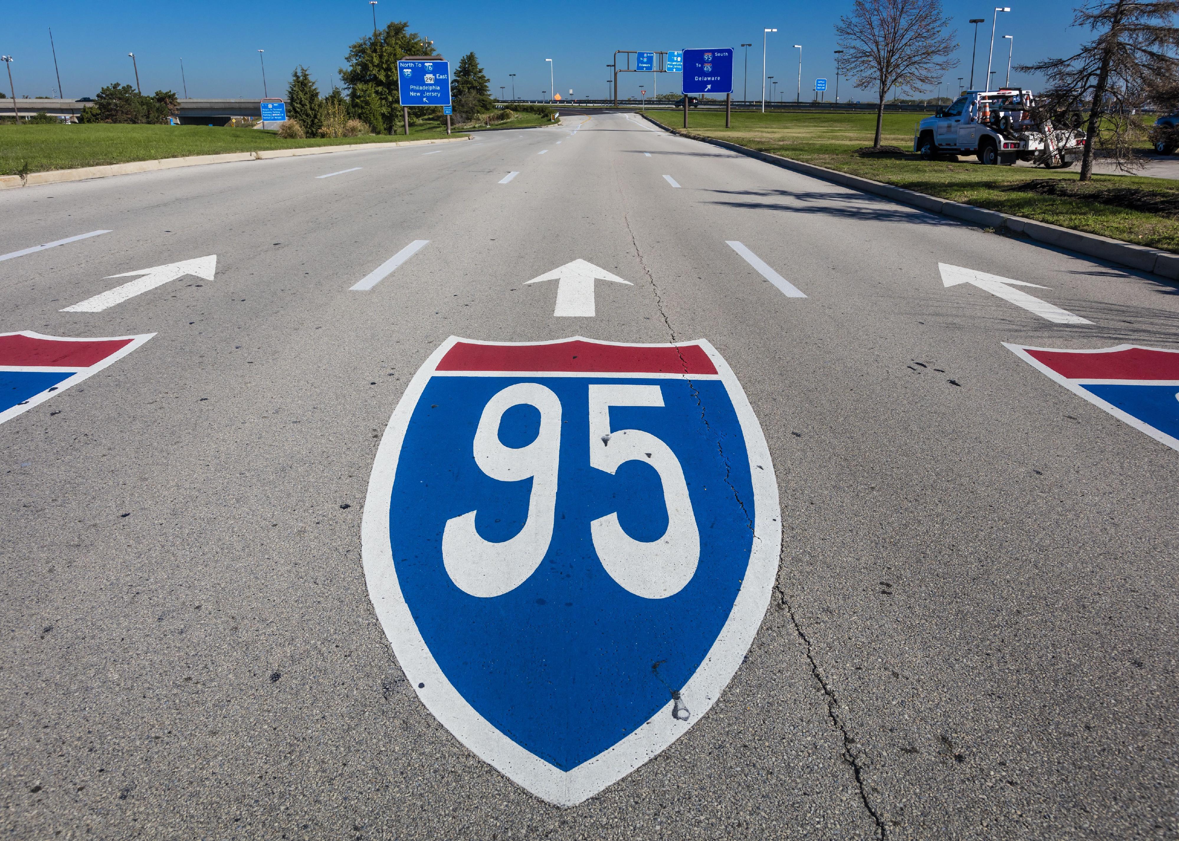 <p>Interstate 95 is the East Coast's primary highway. Stretching from Florida to Maine, road trippers looking to drive the length of the Atlantic Coast will spend most, if not all, of their trip on this interstate highway.</p>