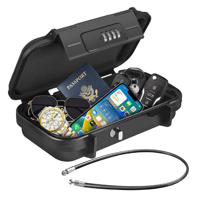 <p> One of the more anxiety-inducing elements of travel is protecting your valuables. Many people think the solution is taking a portable safe, but this just weighs down your luggage and is not nearly as effective as you’d think. </p> <p> The easiest way to protect your valuables is to leave them at home. Items like laptops and cameras can be left in the hotel safe, or you can bulk up on travel insurance to protect the value of those items. </p>