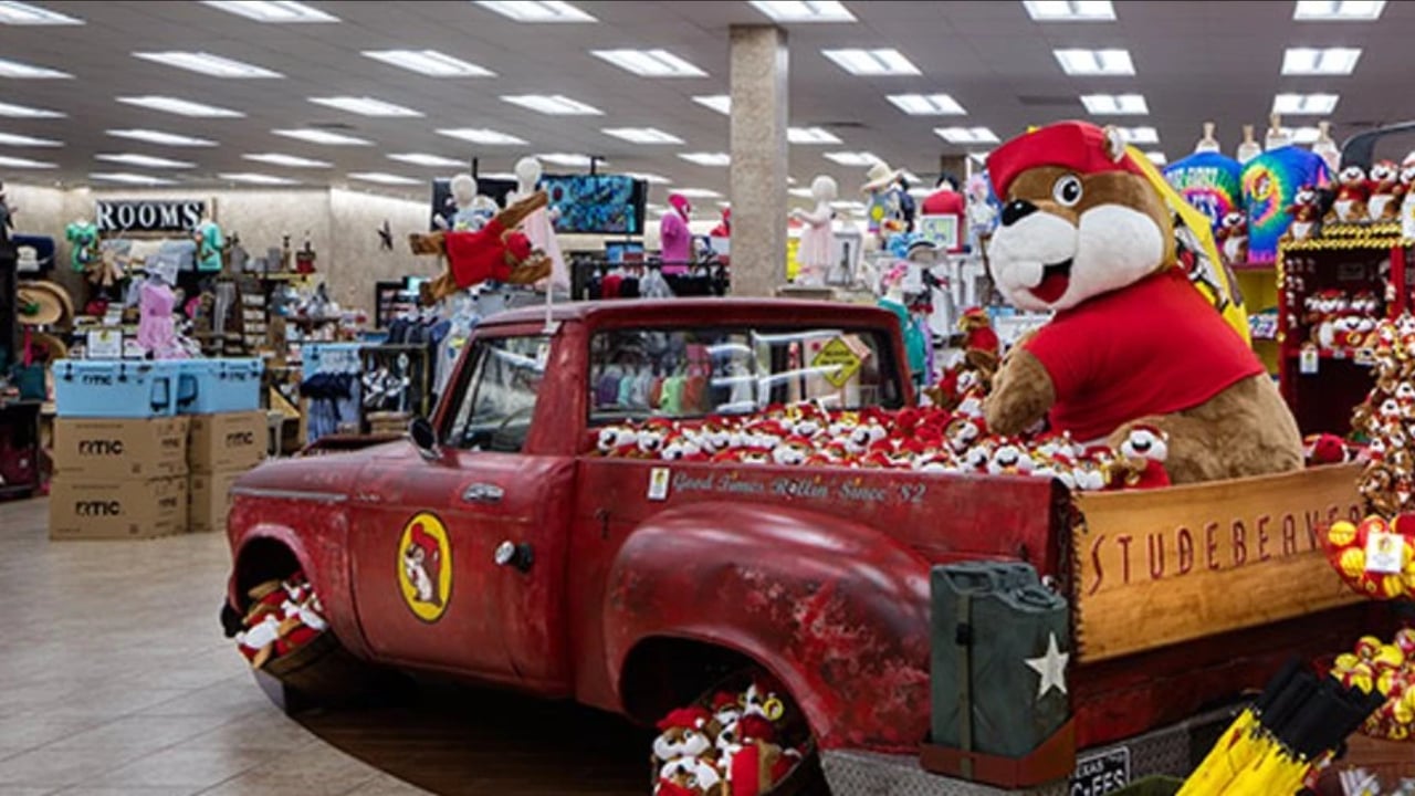 <p>With all these delicious snacks and memorable experiences, you might want to take home a Buc-ee’s souvenir, and you’re in luck! Many stores have shirts, sweatshirts, hats, and other merchandise. Of course, the selection may vary, but you can also find some incredible items online — like this <a href="https://texassnax.com/products/adult-beaver-onesie?variant=40427808522401&currency=USD&utm_medium=product_sync&utm_source=google&utm_content=sag_organic&utm_campaign=sag_organic&srsltid=AfmBOooZnmXJzRKCu5zO-iZcXHNGbKB3-qz50DFVmRxjZ3_86jxnSI3V0E0" rel="nofollow noopener">Buc-ee’s beaver suit onesie</a>. Show off that beaver pride or take home a gift for a loved one who couldn’t make the trip.</p>