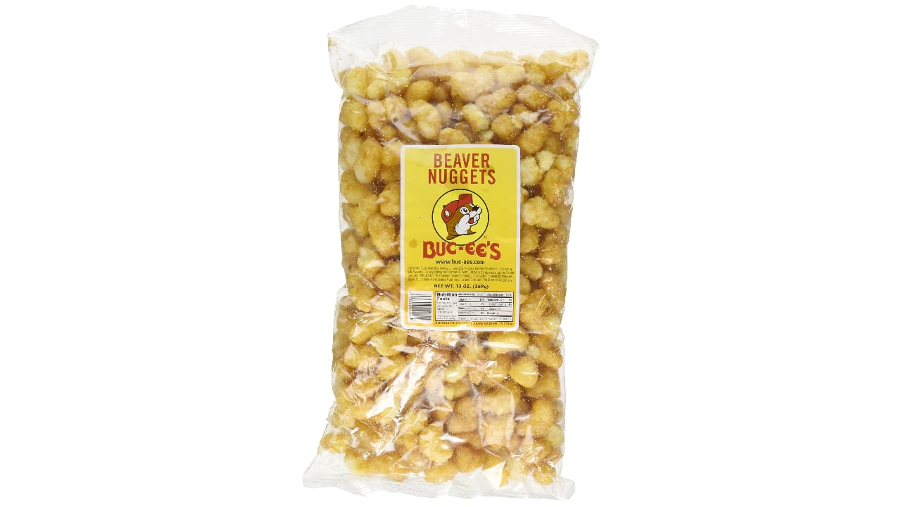 <p>Luckily, these snacks aren’t made from actual beaver meat! Buc-ee’s Beaver Nuggets are supper puffy popcorn, and, like the beef jerky, they come in multiple flavors. A few sites also have them available online; <a href="https://texassnax.com/collections/nuggets" rel="nofollow noopener">fans can purchase</a> white cheddar, chocolate, salted caramel, and more. If you’re looking for Buc-ee’s food options that don’t involve meat, this might be for you.</p>