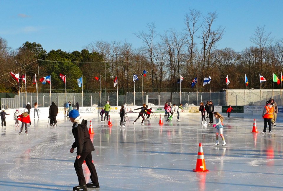 Best Outdoor Ice Skating Rinks on Long Island for Kids and Families