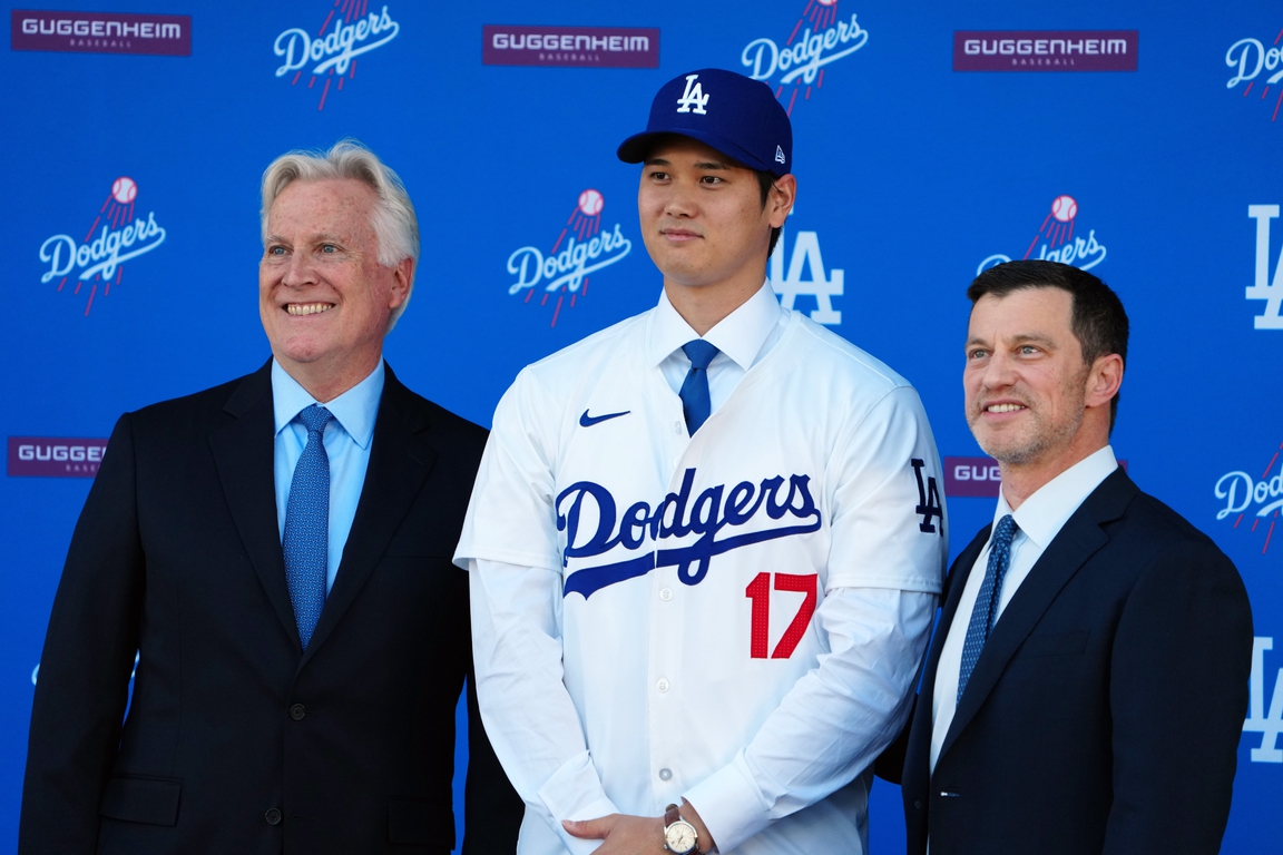 Shohei Ohtani Formally Introduced As A Dodger At Press Conference