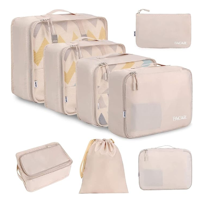 <p> Packing cubes are a great way to organize your luggage and make the most of the space you have, and they can help keep track of what you have on hand. </p> <p> However, these cubes come with a high price point, which is absurd considering what they are — dressed-up plastic bags. No one will judge you on the aesthetics of your packed bags, so just stick with old grocery bags or gallon zip-closed bags.  </p>