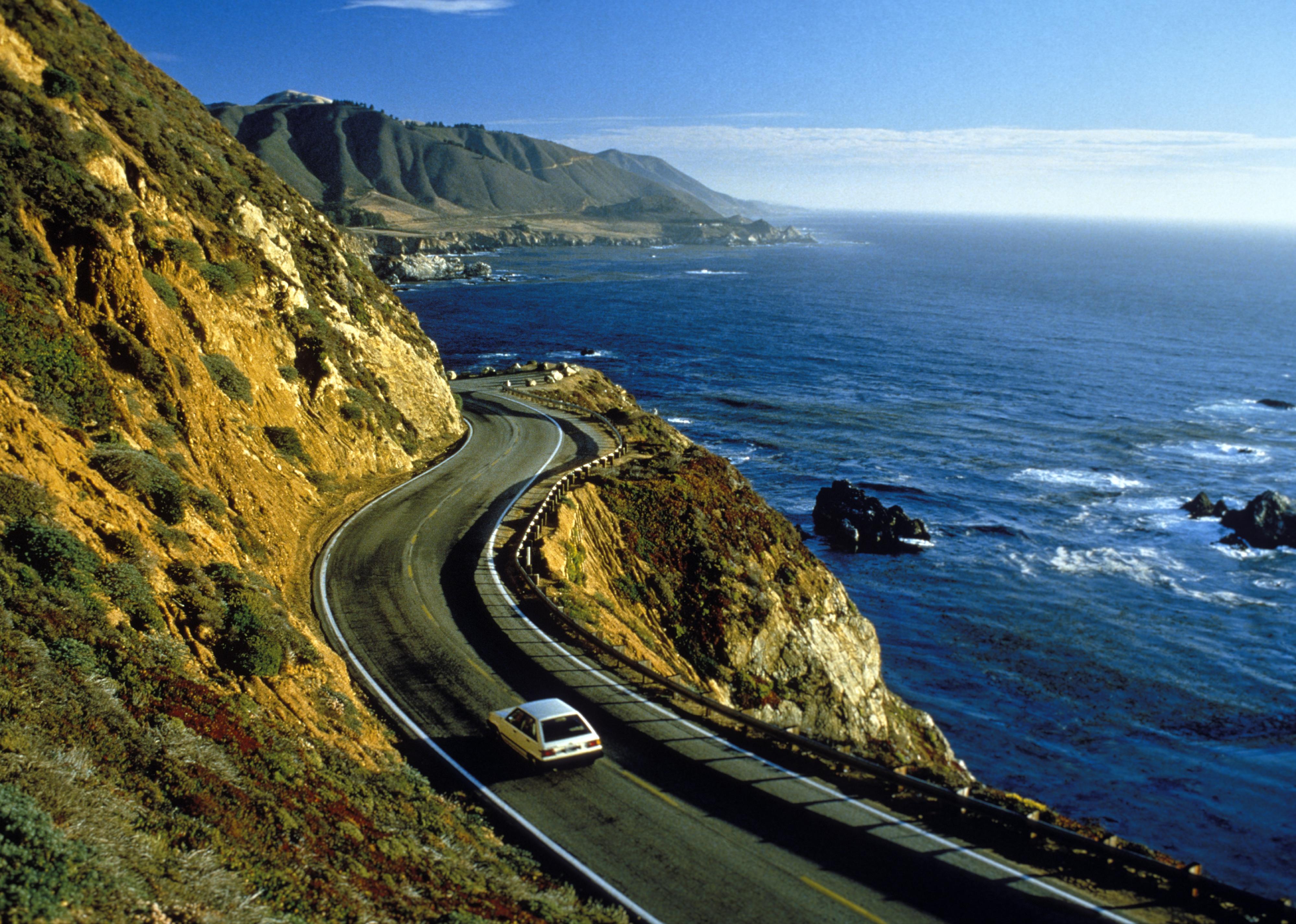 <p>Talk about jaw-dropping views: California's Pacific Coast Highway, constructed in the 1930s, offers some of the most impressive road trip views in all of America. Stretching nearly 660 miles from San Fransisco to San Diego, the stretch can be traveled in just 10 hours, but nearly all travelers suggest drawing out the drive so you can take in all the trip has to offer.</p>
