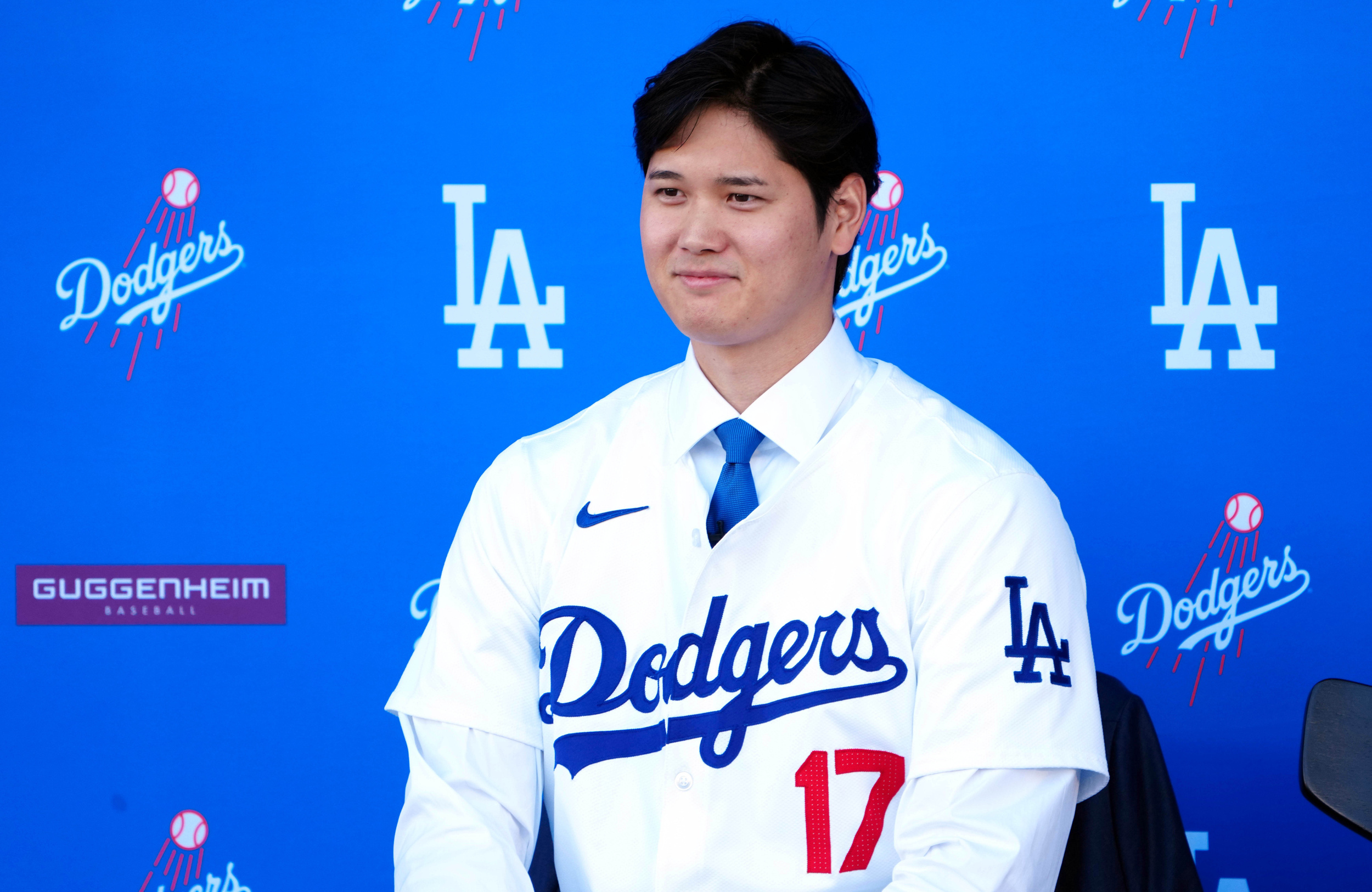 Shohei Ohtani Reveals Name Of Dog During Press Conference At Dodger Stadium