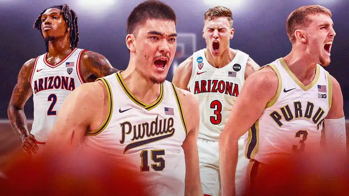 Arizona vs. Purdue basketball Zach Edey and 3 players to watch in top