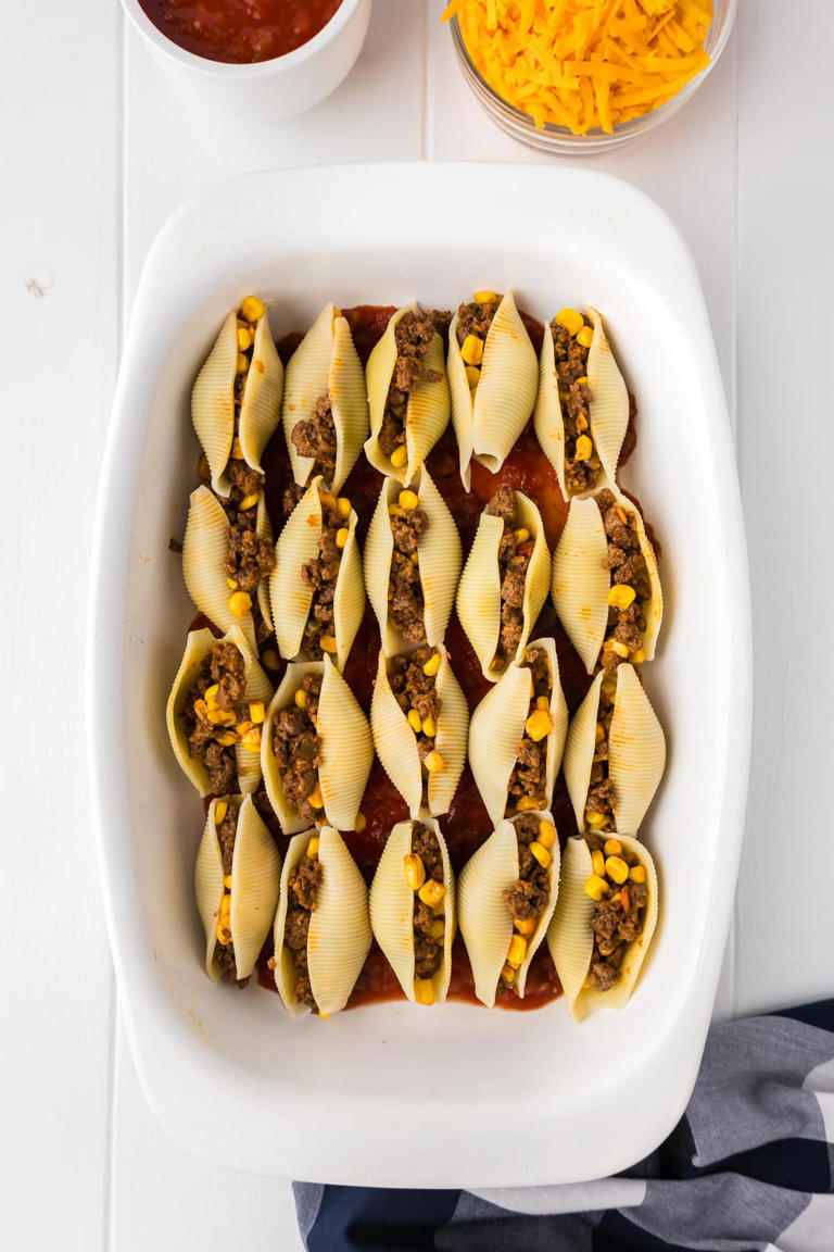 Mexican Stuffed Shells (taco Stuffed Shells)