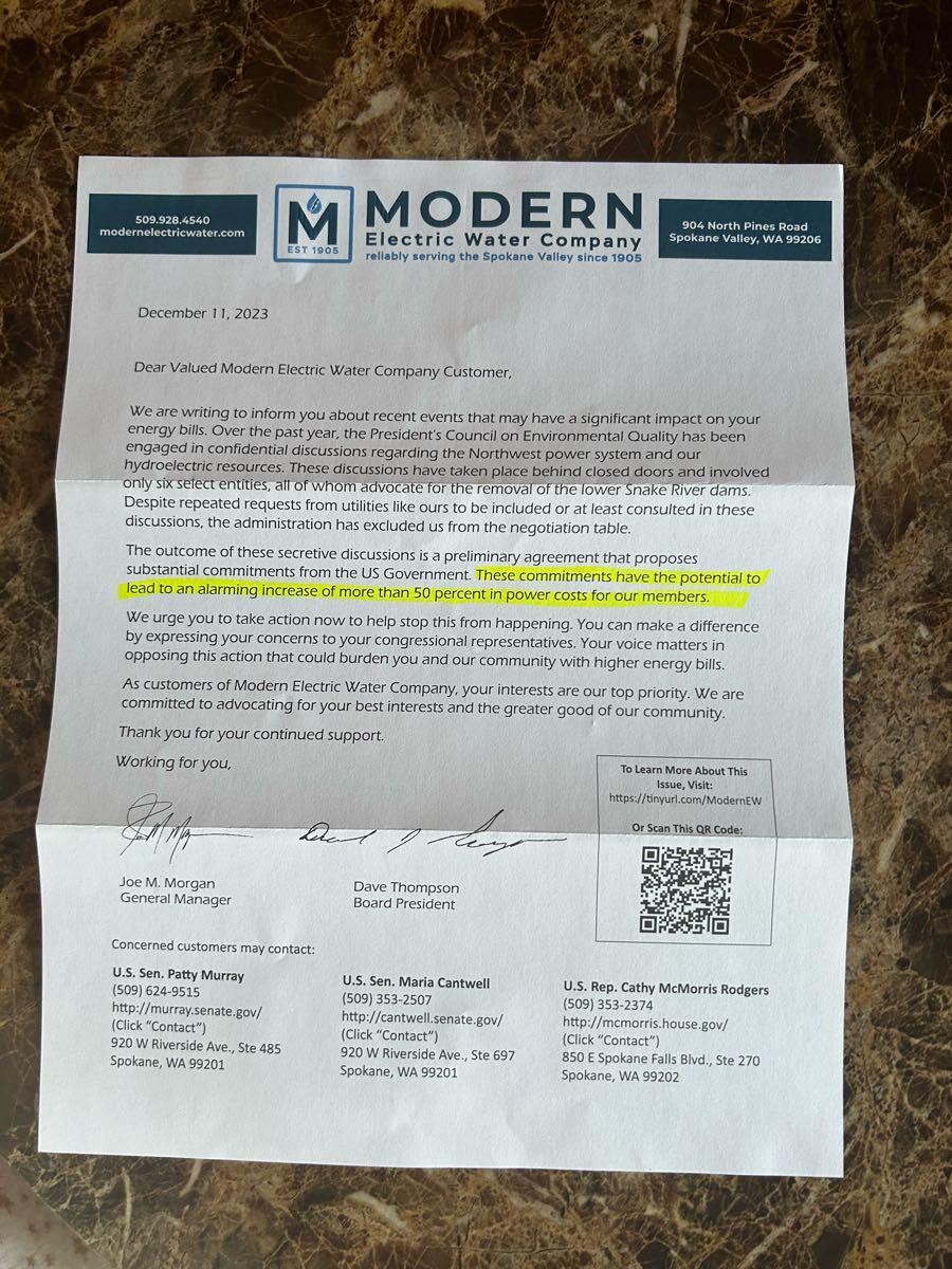 Did You Receive A Letter From Modern Electric Today Cataldo   AA1lzKpZ.img