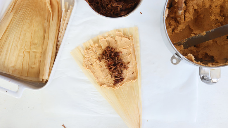 Instant Pot Spicy Beef Tamales Recipe