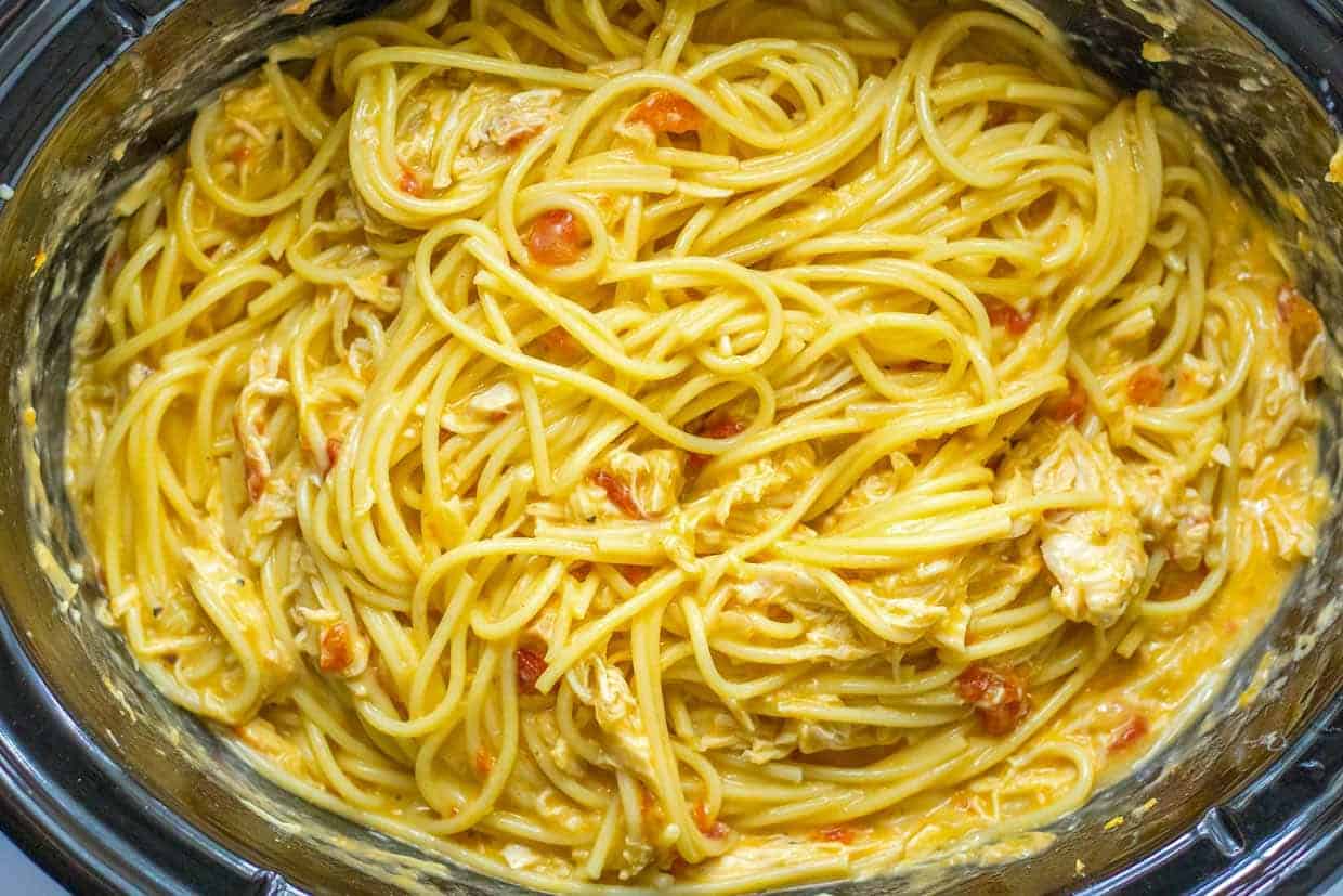 <p>Enjoy the creamy comfort of Crock Pot Chicken Spaghetti, where tender chicken meets perfectly cooked pasta in a rich cheese sauce. This slow cooker wonder is the kind of meal that convinces your family you’re a culinary genius.<br><strong>Get the Recipe: </strong><a href="https://www.upstateramblings.com/crock-pot-chicken-spaghetti/?utm_source=msn&utm_medium=page&utm_campaign=fdl">Crock Pot Chicken Spaghetti</a></p>