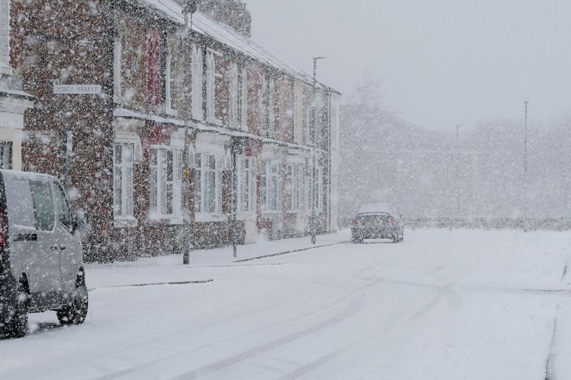 New Met Office Map Shows Snow Hitting Parts Of Teesside Next Week Amid ...