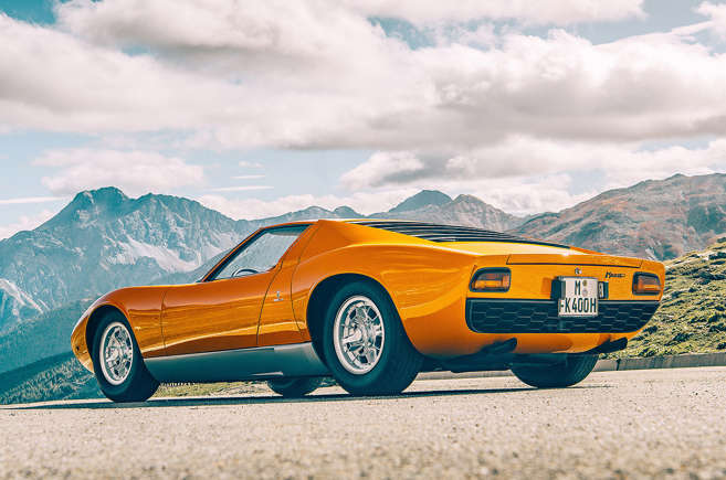 1970 Lamborghini Miura stunning cars of all time