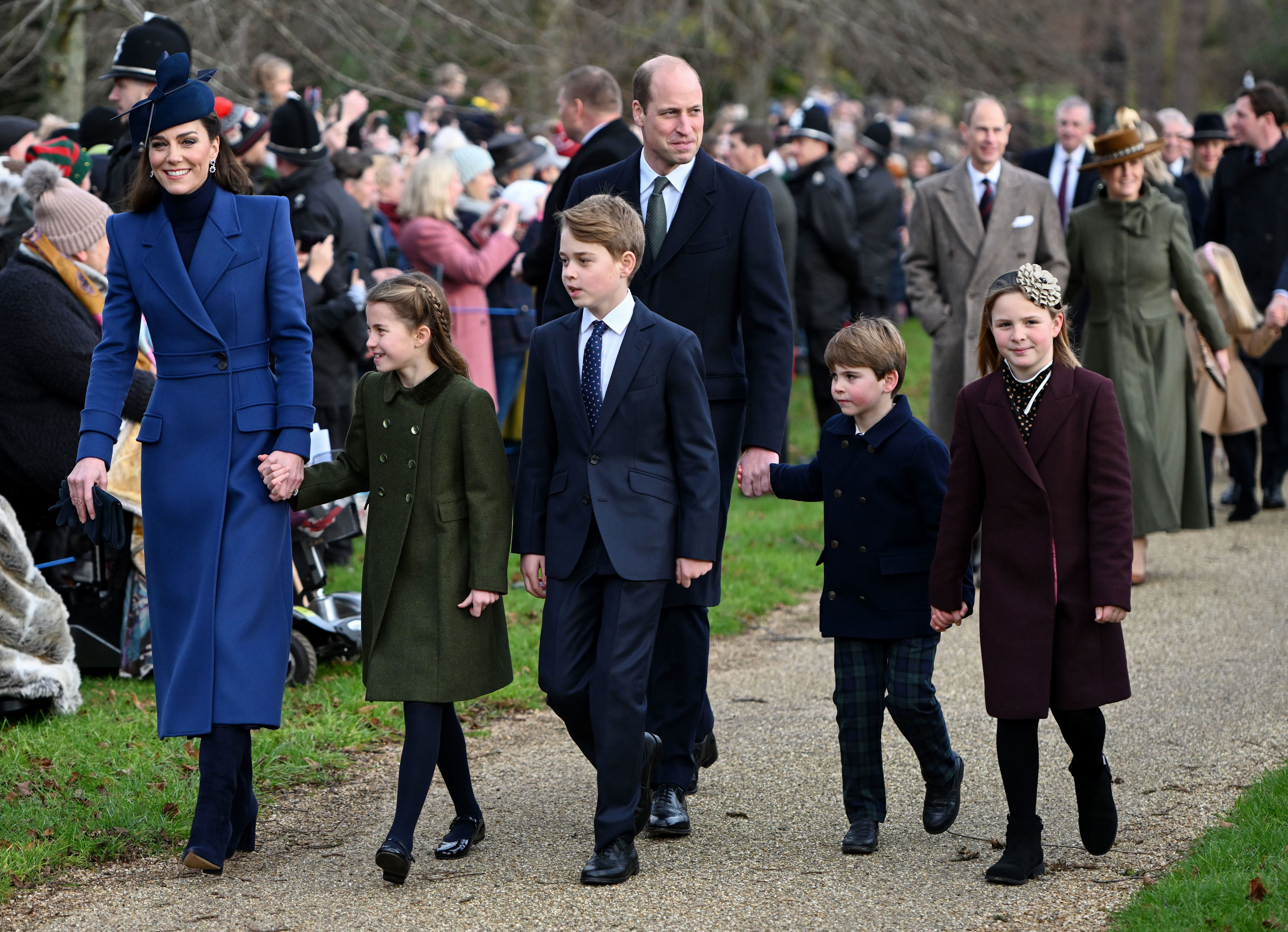 Britain's royals at Christmas: The best pictures through the decades