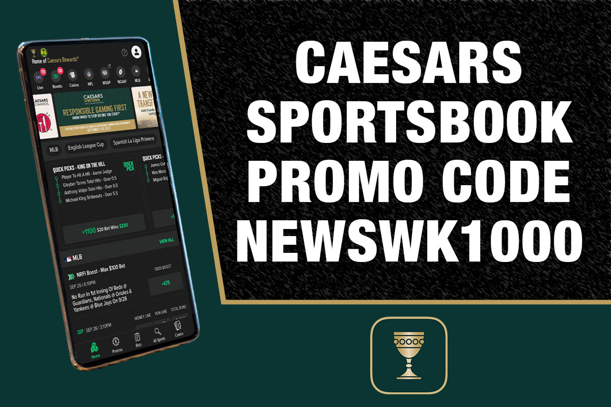 Caesars Sportsbook Promo Code: Get $1K Bet For Ravens-49ers, NBA Games