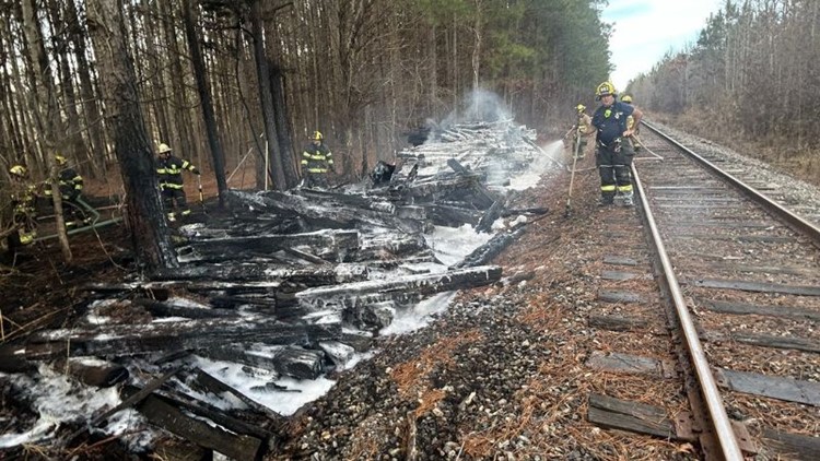 Firefighters Douse Nearly 2-acre Brush Fire Burning In Chesapeake