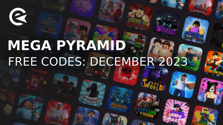 Mega Pyramid Tycoon codes: January 2024. | © Roblox / Entolecent
