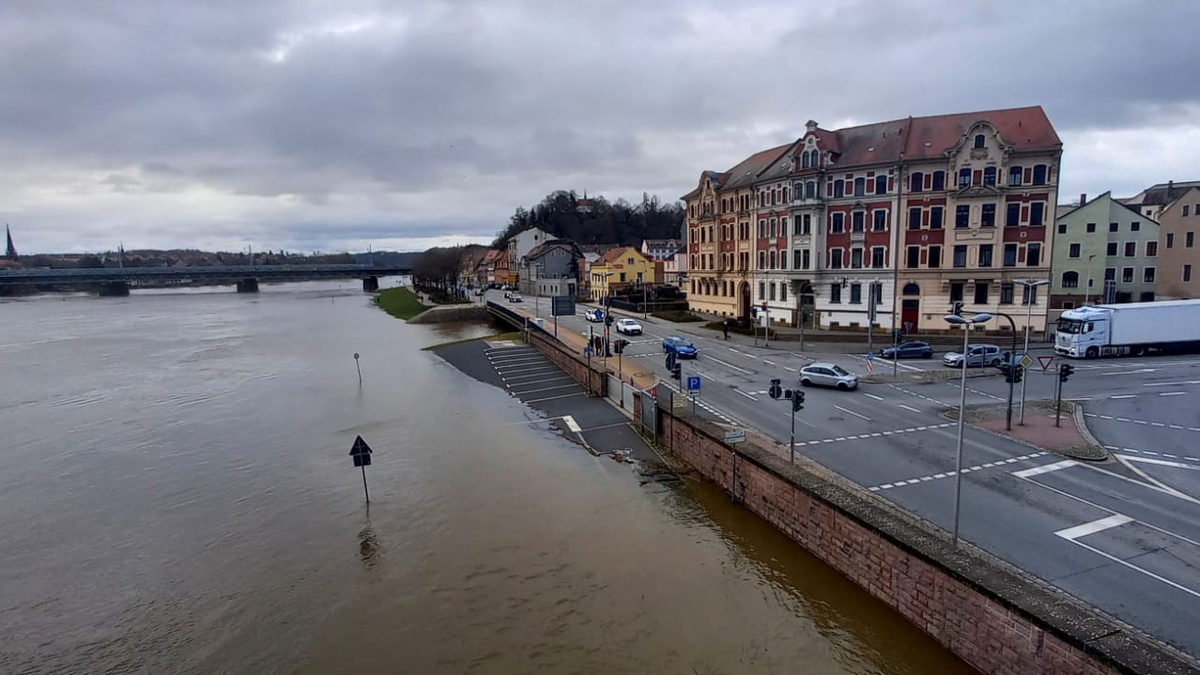 Elbe Steigt In Meißen Auf 6,37 Meter: Die Hochwasser-Lage Im Landkreis