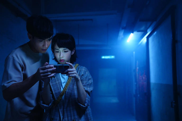Angus Yeung Tin-yue (left) and Gladys Li Ching-kwan in a still from 