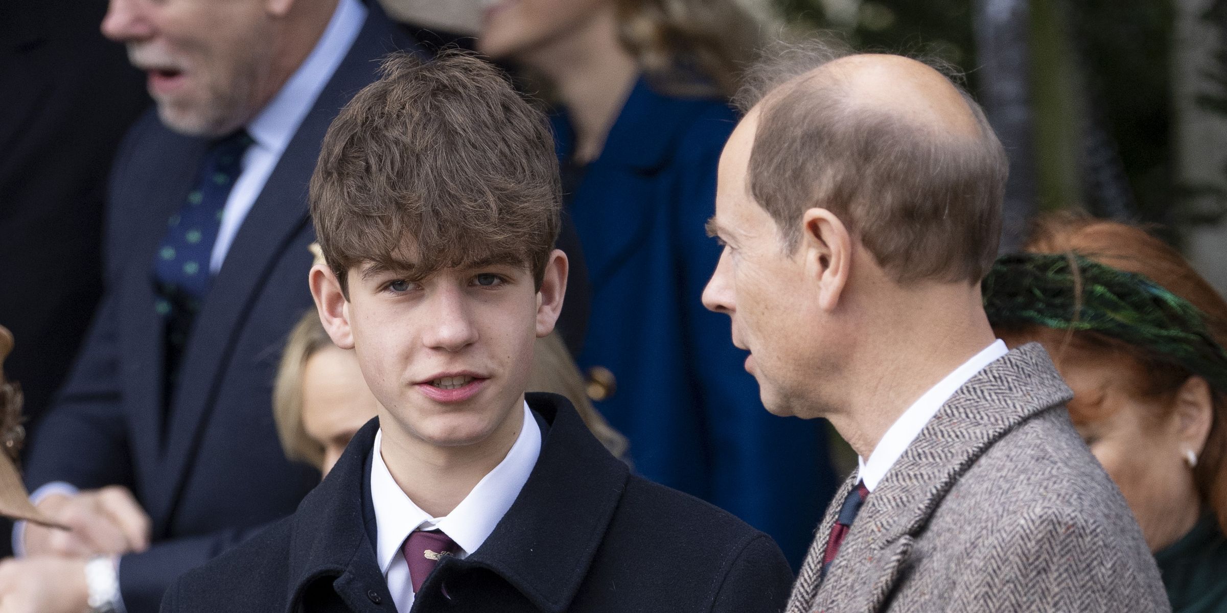 Prince Edward's Son James Joined the Royal Family for Christmas