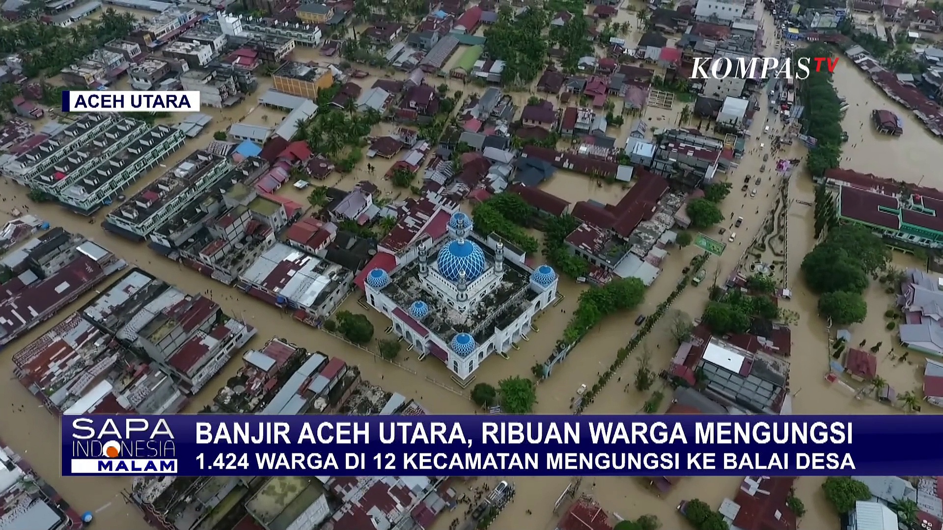 Tanggul Jebol, 12 Kecamatan Di Aceh Utara Terendam Banjir Dan Ribuan ...