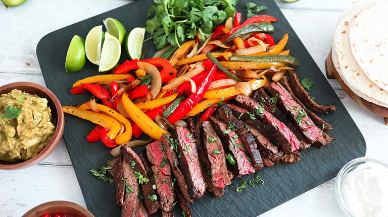 For The Best Grilled Steak Fajitas, Focus On The Marinade