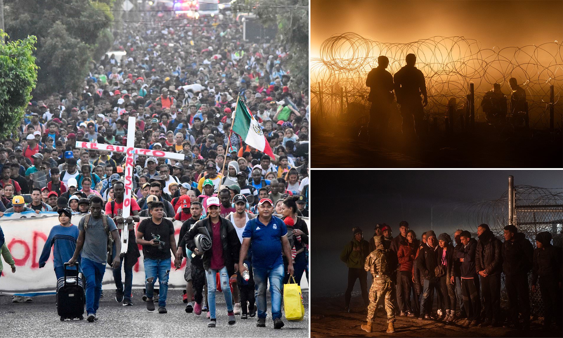 US Border Sees Nearly 10,000 Migrant Crossings PER DAY In December ...