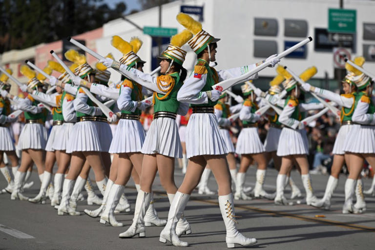 Watch a replay of the 2024 Rose Parade Band Cam