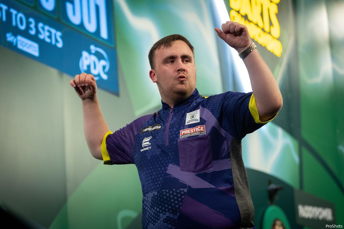 programma premier league of darts: littler stoot door naar finale en vernederd smith