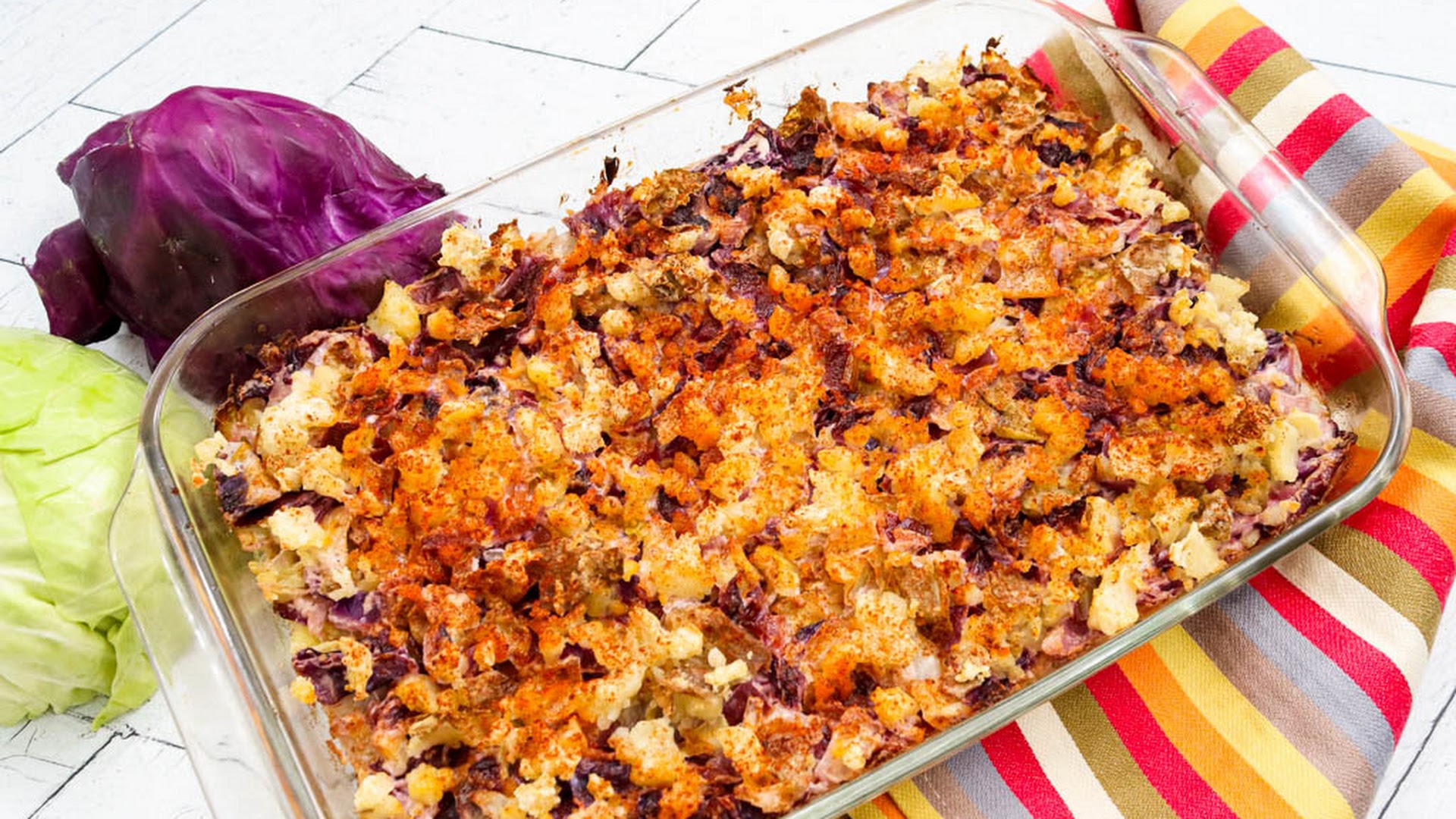 Hearty And Satisfying, This Potato And Cabbage Casserole Is Easy To
