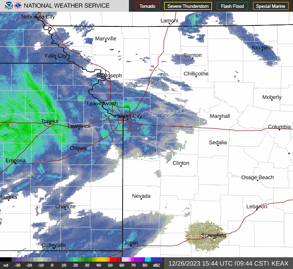 Soggy day ahead for KC with allday rain showers before weekend warm up