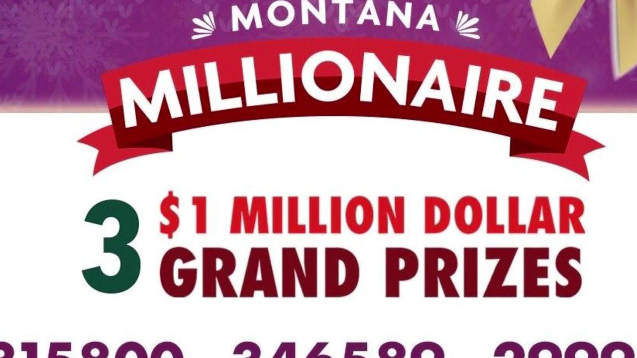 Winning tickets announced for Montana Millionaire