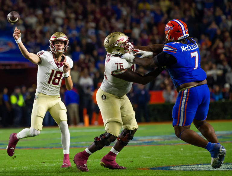 'Go be Tate' How Tate Rodemaker rose to the occasion for FSU after