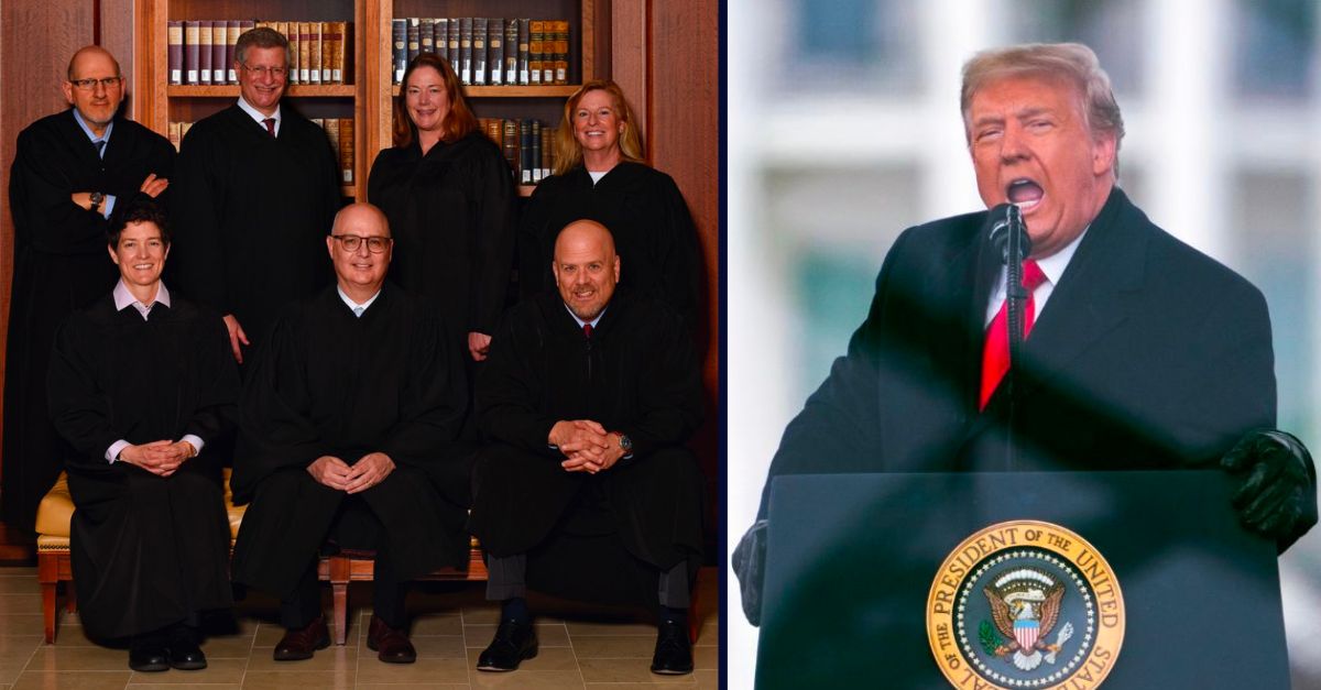 Colorado Supreme Court Justices Threatened After Ruling Barring Trump ...