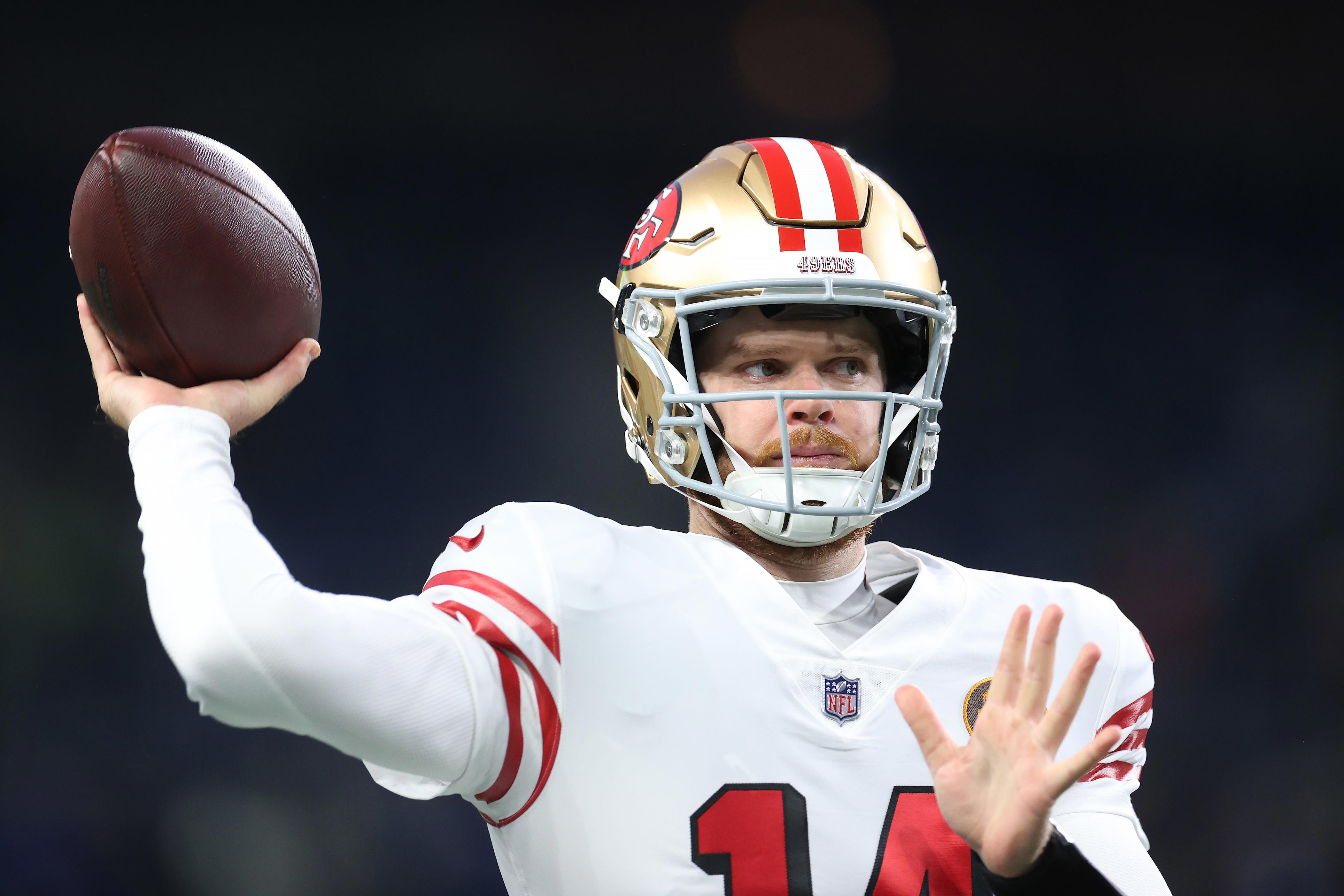 Former Trojan Sam Darnold Fills In For Brock Purdy As 49ers Stumble And ...