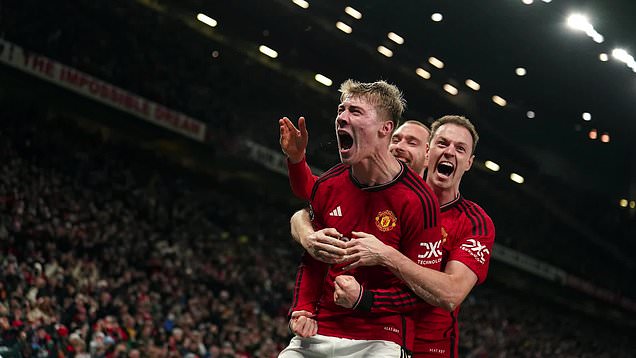 Rasmus Hojlund Ends Goal Drought As Man Utd Produce Fine Comeback To ...