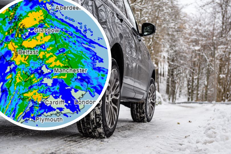 Met Office Confirms Full List Of UK Areas Set For Snow Today