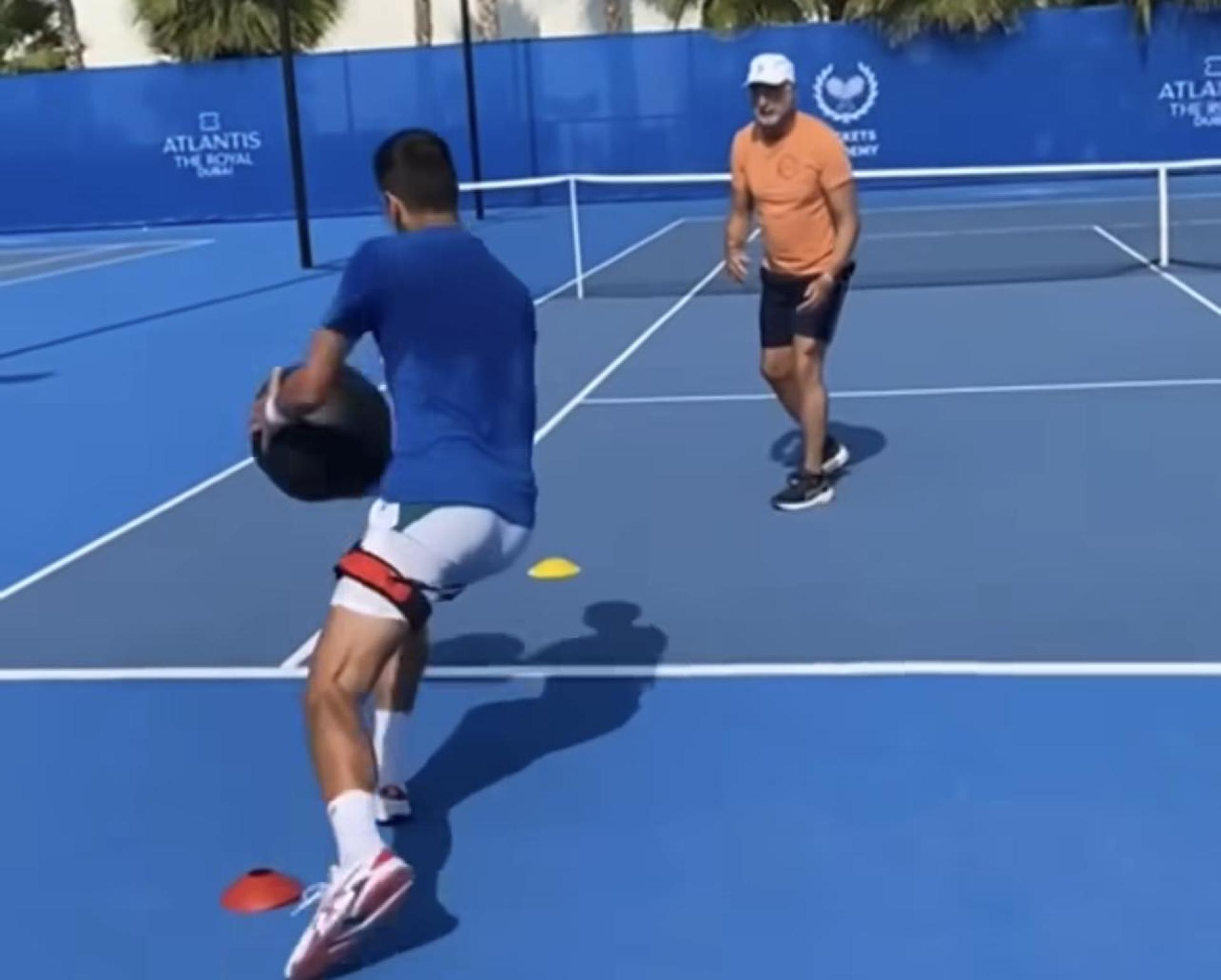 Watch Novak Djokovic Shows How His Strong Preparation For 2024 Looked   AA1m60pF.img